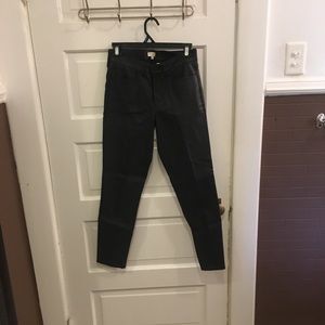 JCrew Faux Leather Pants